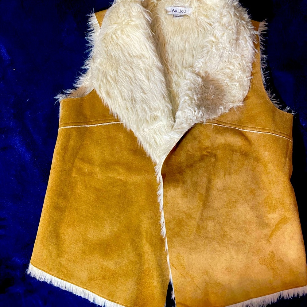 Suede Like Vest